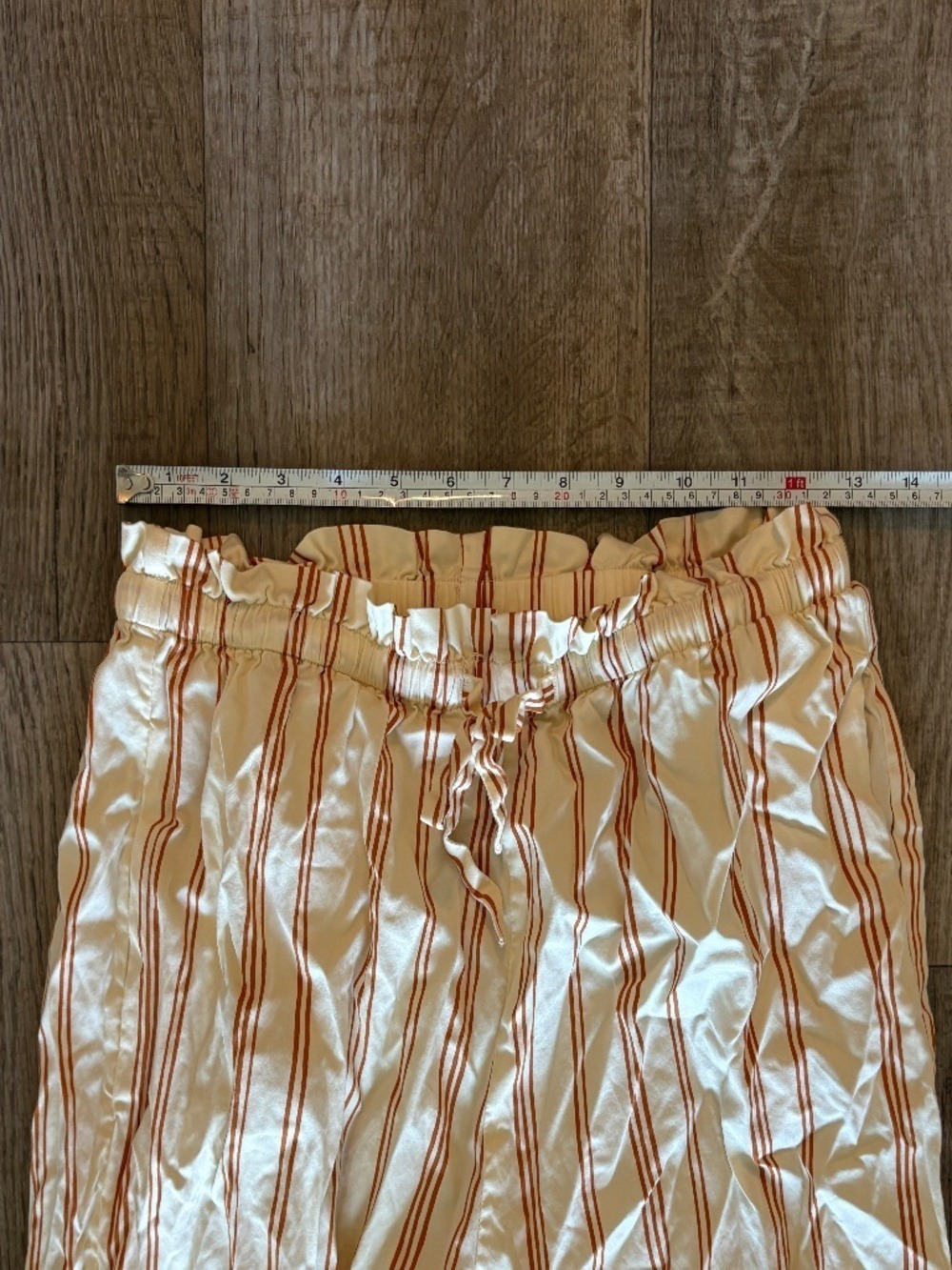NEIWAI Cotton Matching Pajama Set Button Down Shirt + Drawstring Bottoms Small - Picture 11 of 13